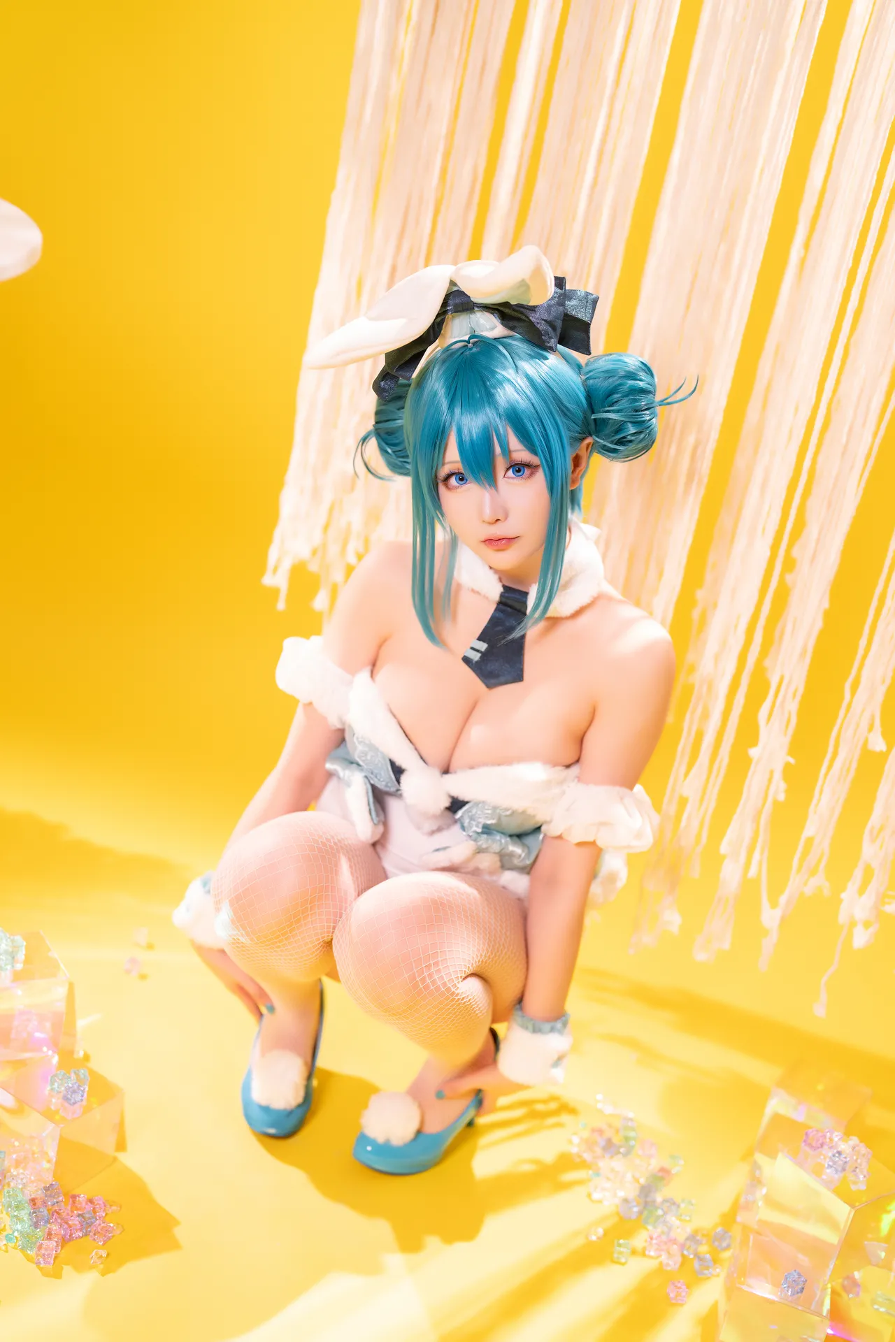 Hoshilily September 2023 Plan A - Hatsune Miku BiCute Bunnies (White Bunny Version)-erohere19.webp